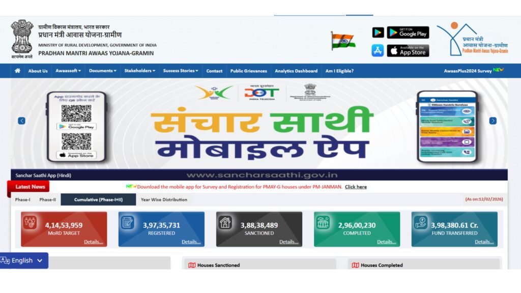 प्रधानमंत्री आवास योजना ग्रामीण लिस्ट उत्तर प्रदेश (PMAY-G List UP)