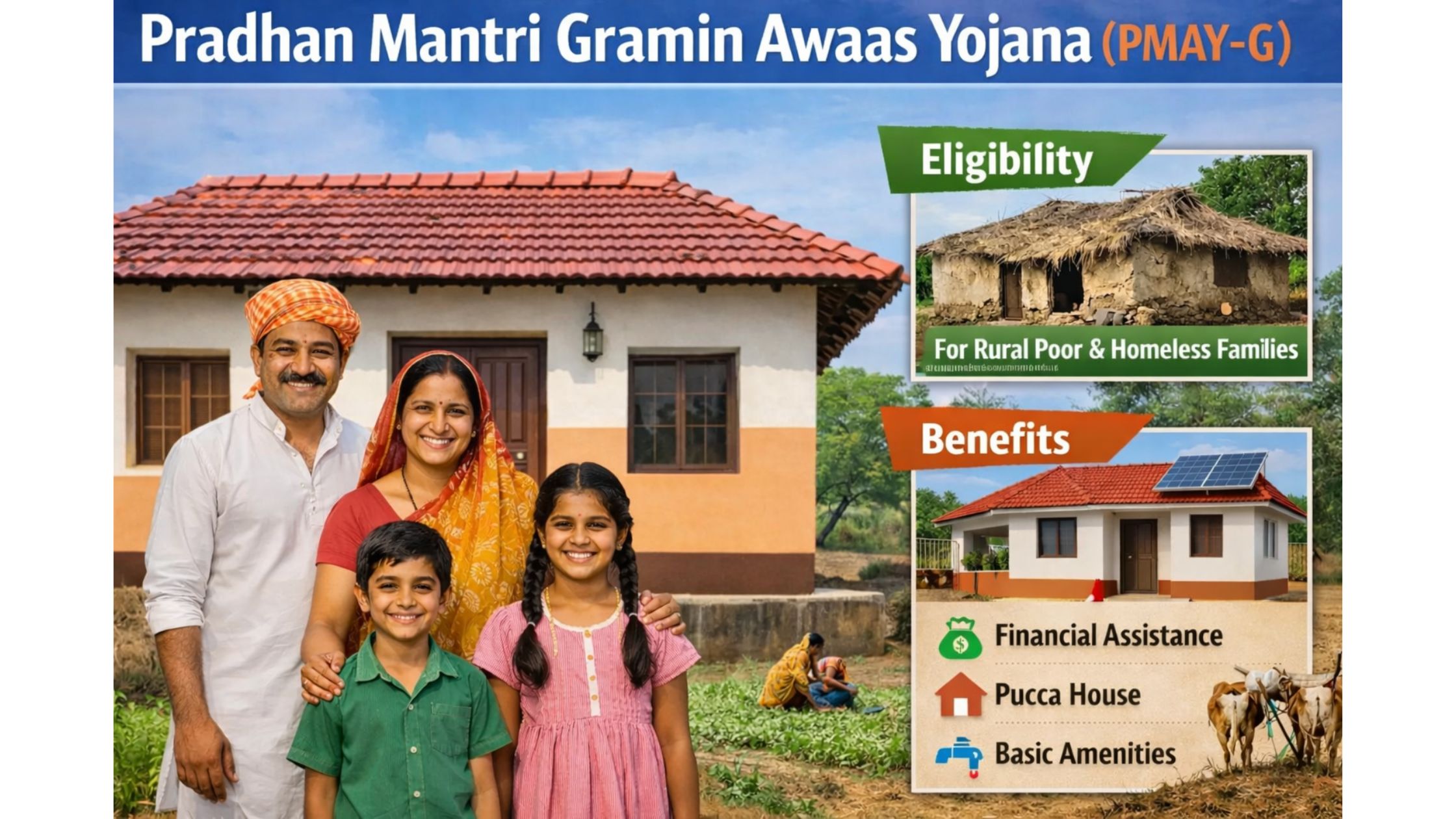 PM Awas Yojana List UP 2026 : यूपी आवास योजना की नई लिस्ट यहाँ चेक करें