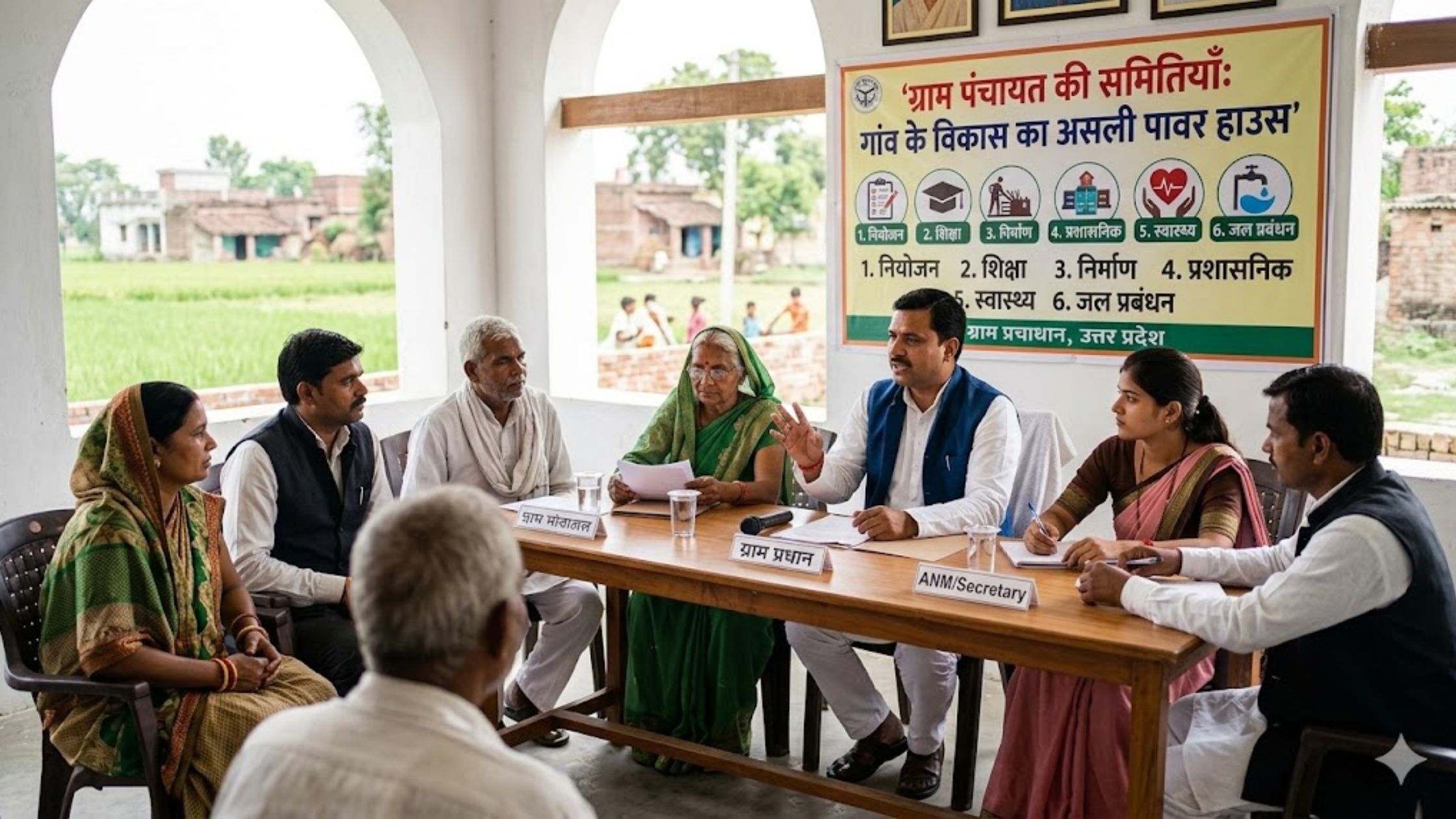 Gram Panchayat Samiti: यूपी में ग्राम पंचायत की समितियाँ और उनके कार्य