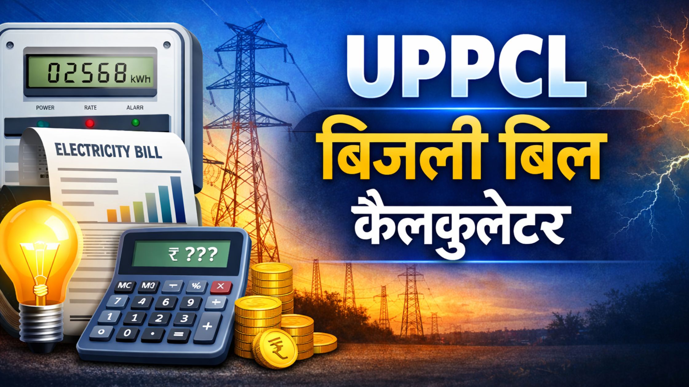 UPPCL Electricity Bill Calculator - बिजली बिल कैलकुलेट करें
