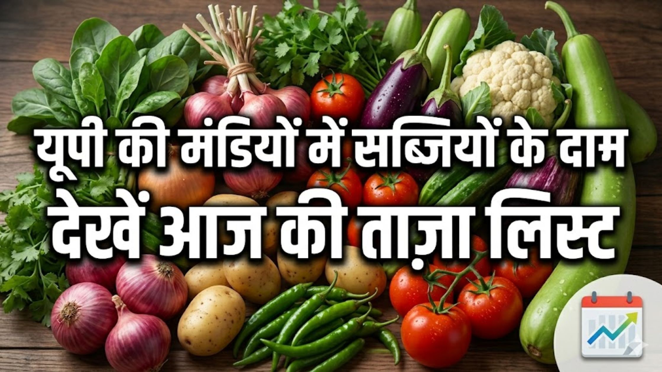 यूपी में आज का सब्जी मंडी भाव चार्ट