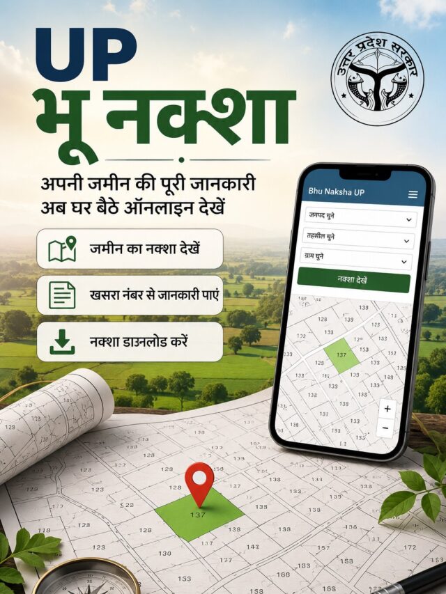 UP Bhunaksha: यूपी भूलेख नक्शा कैसे देखें?