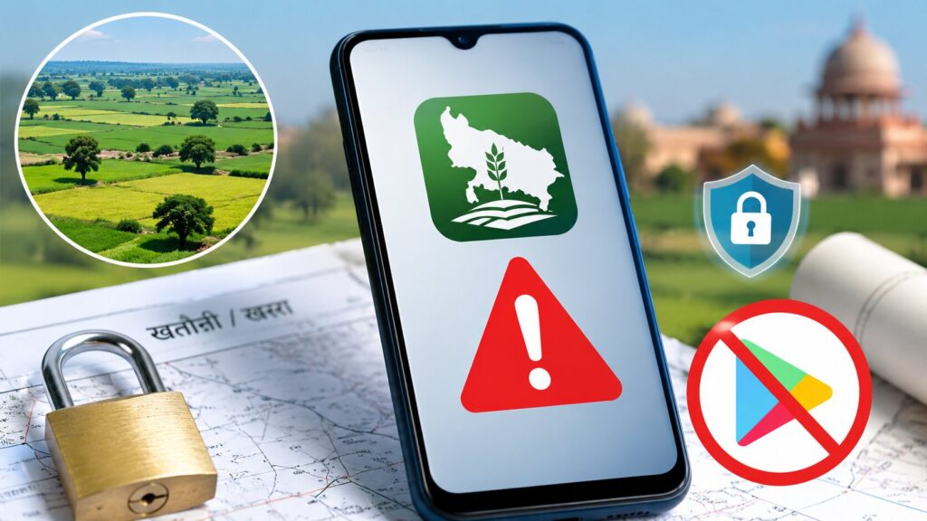 UP Bhulekh App: सावधान! प्ले स्टोर के इन ऐप्स से बचें, जानिए सही तरीका