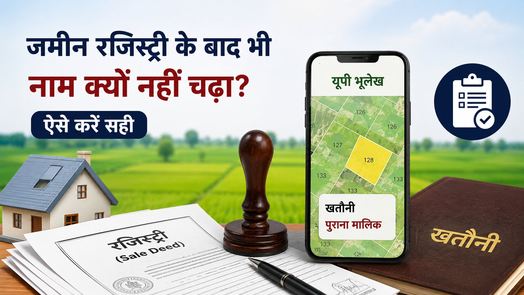 UP Bhulekh Name Transfer 2026